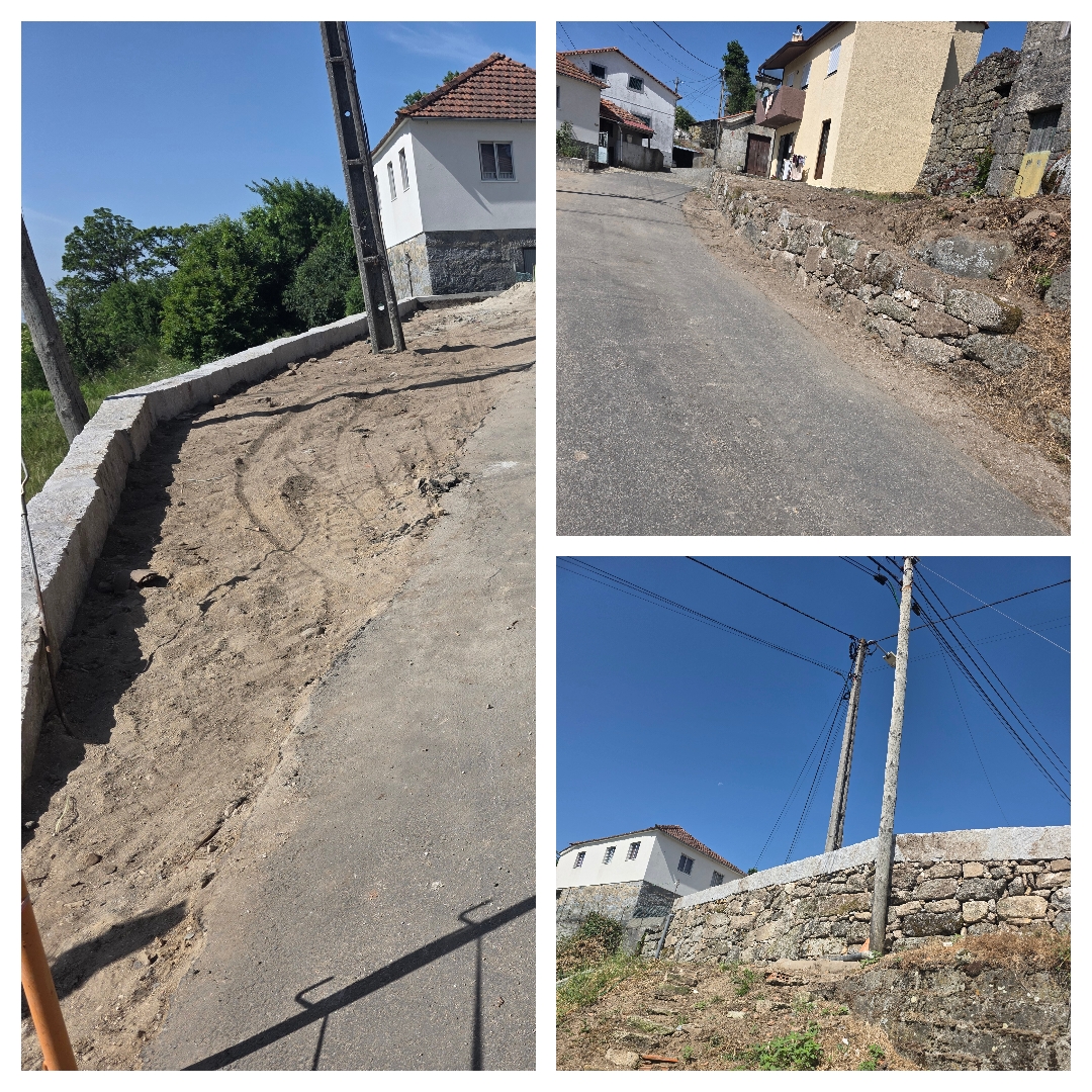 Muros de suporte Vila Lobos