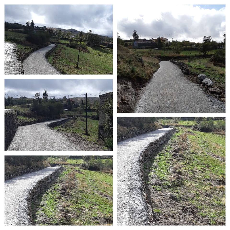 Alargamento muro de suporte e calcetamento de rua Pretarouca 1
