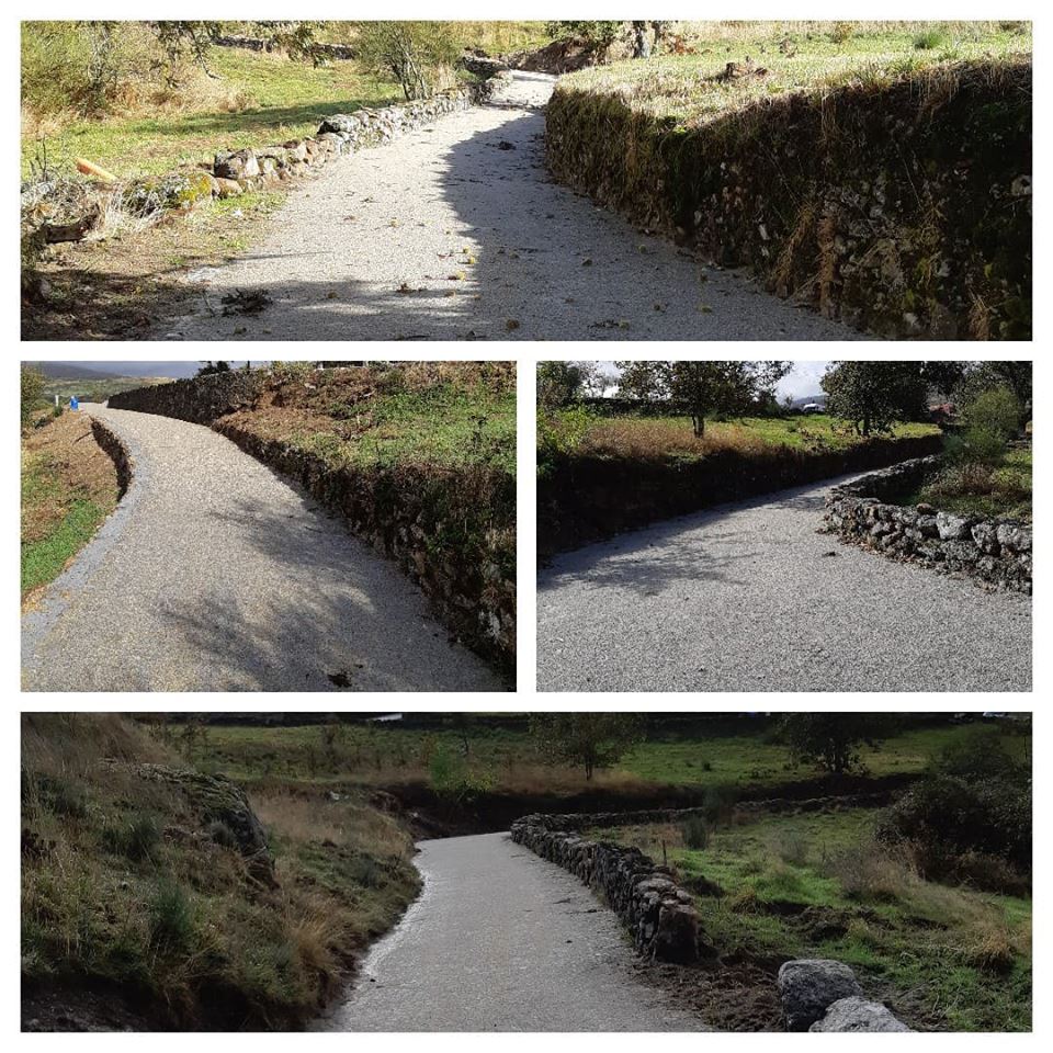 Alargamento muro de suporte e calcetamento de rua Pretarouca 2